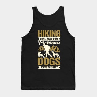 Hiking Hiker Dog Lover Gift Tank Top